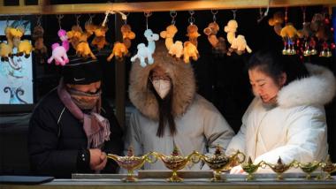 敦煌：冬季旅游“热”