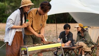 小帐篷支起餐饮消费新场景