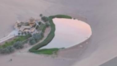 生态补水“喂胖”月牙泉