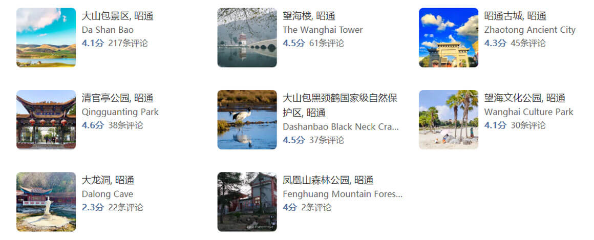 昭通旅游路线怎么规划？昭通旅游攻略必去景点打卡榜..