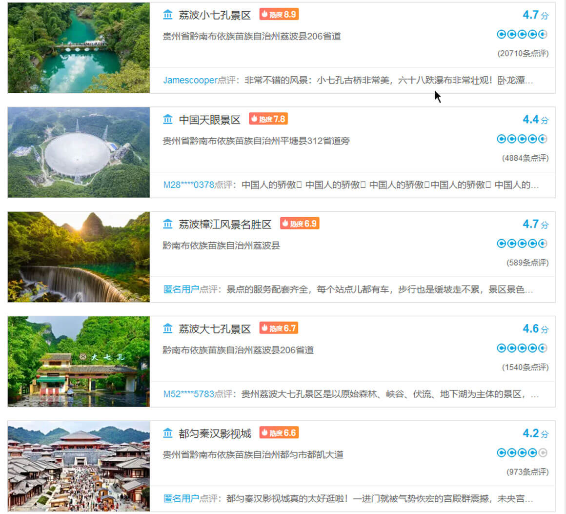 贵州黔南最值得去的景点有哪些？布依族苗族旅游攻略必玩的景点打卡..