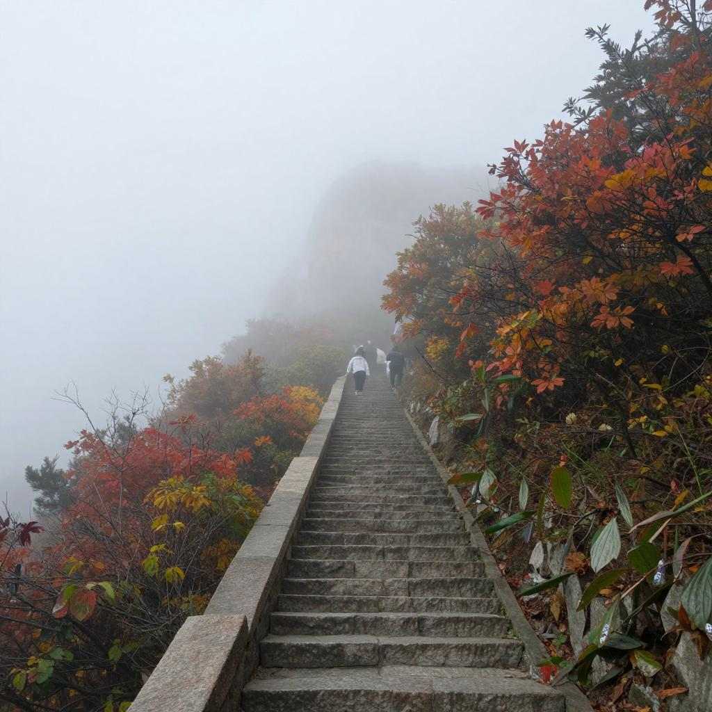 岱宗秋深 云涛漫染“仙”气十足