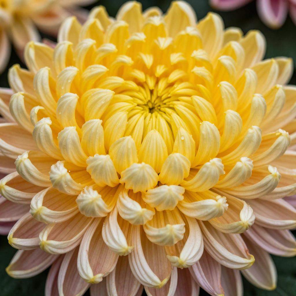 福州：公园菊花盛开引游人