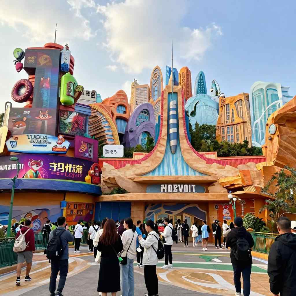 上海迪士尼度假区“疯狂动物城”主题园区上新