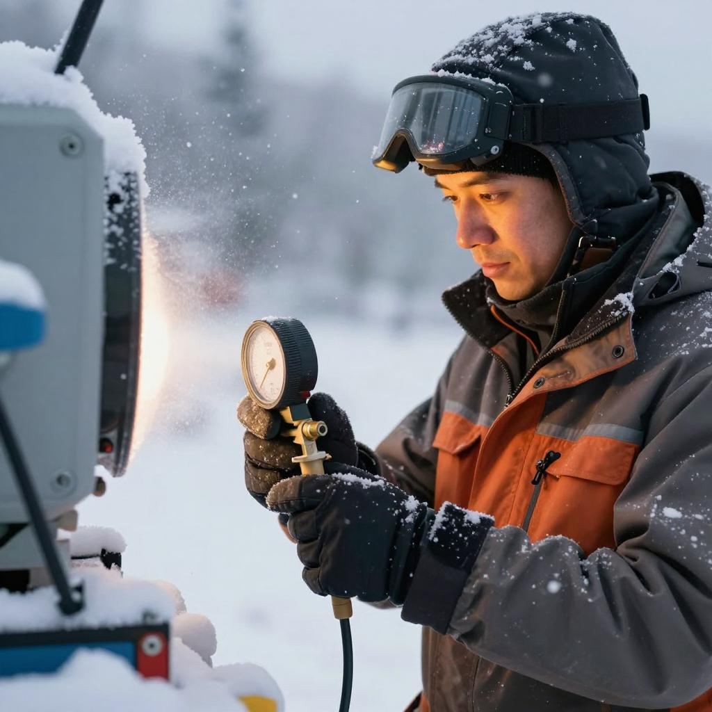 哈尔滨：首个大型雪雕是“童话小马一家”
