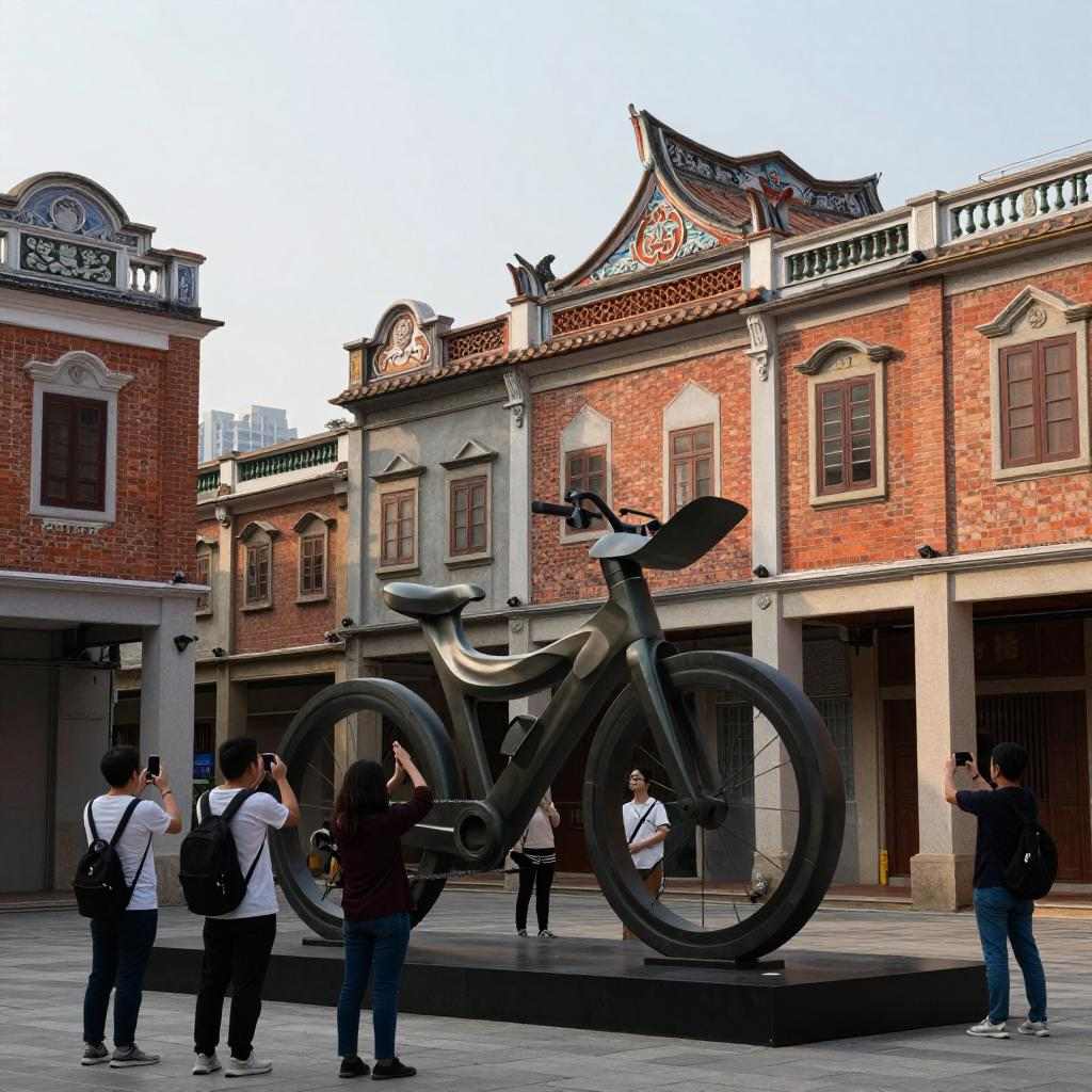 广西梧州百年骑楼光影流转 游人如织