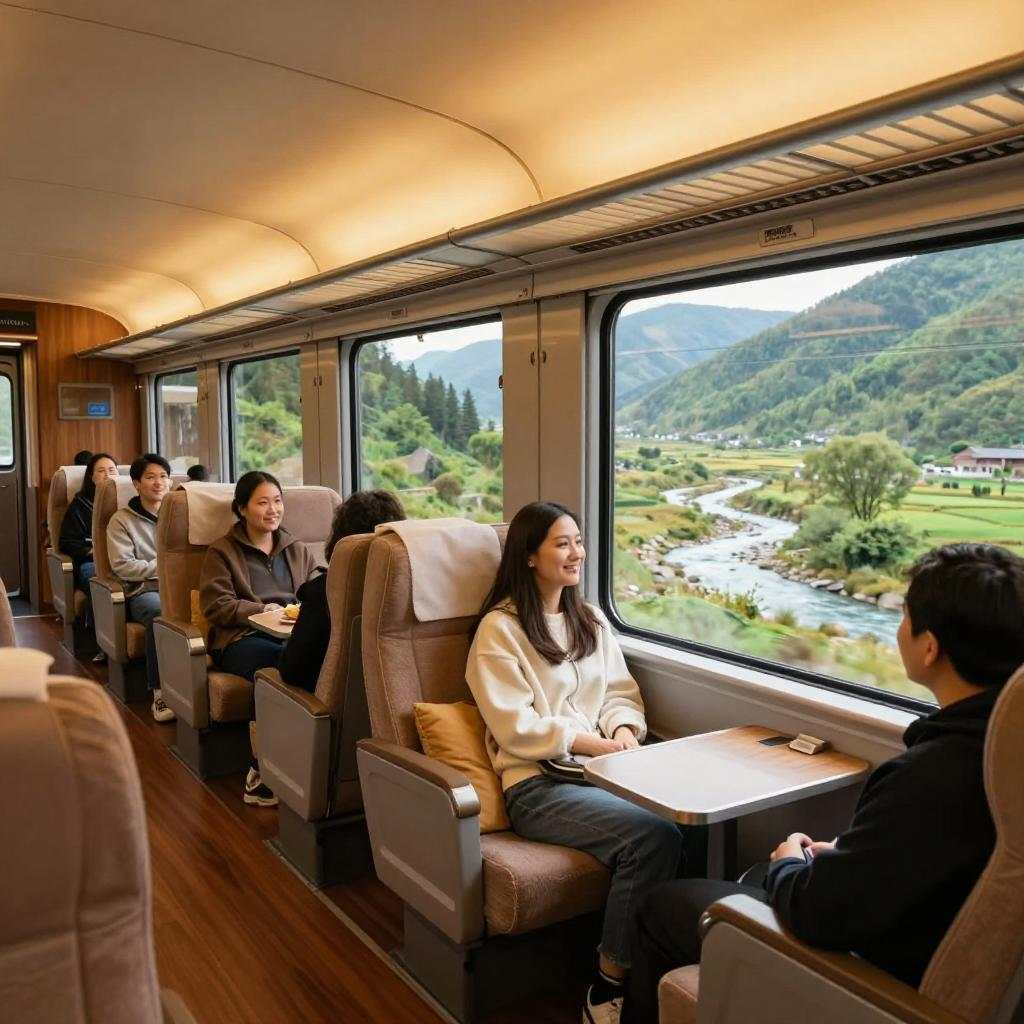 特色专列擦亮地方旅游名片 打开消费全新场景