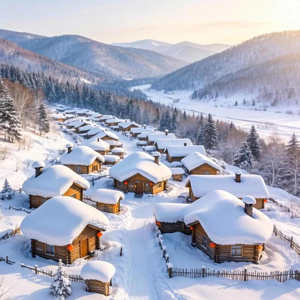 “中国雪乡”正式开园 邀游客赴梦幻冰雪之约