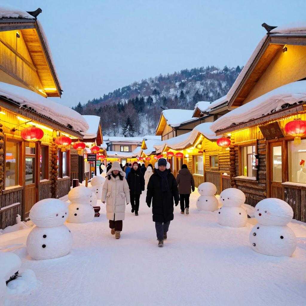 “中国雪乡”正式开园 邀游客赴梦幻冰雪之约