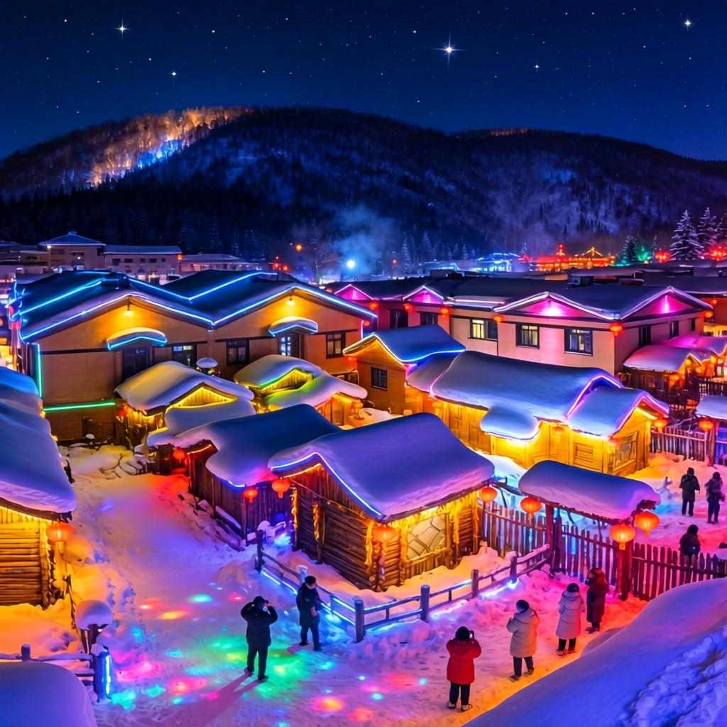 “中国雪乡”正式开园 邀游客赴梦幻冰雪之约