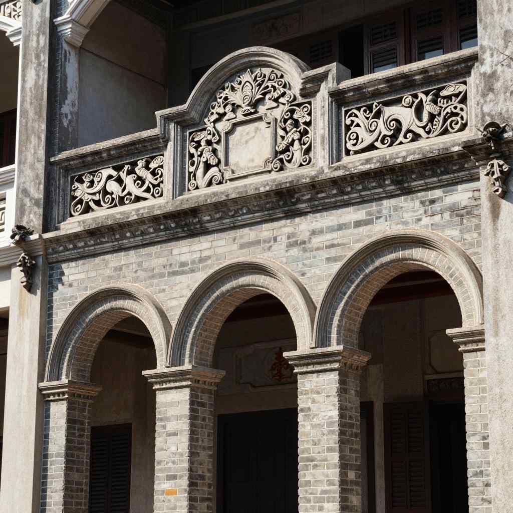 广西梧州百年骑楼光影流转 游人如织