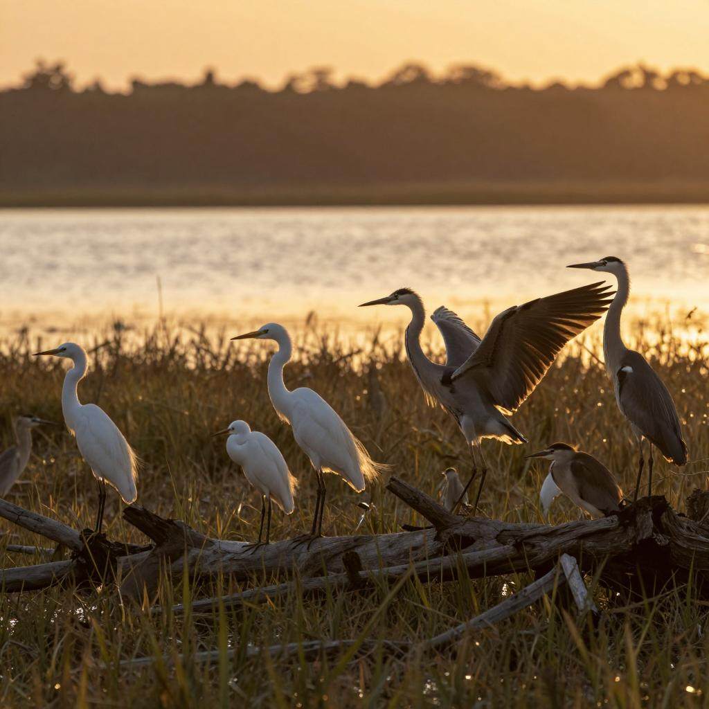 黄河三角洲国家级自然保护区迎来大批越冬候鸟