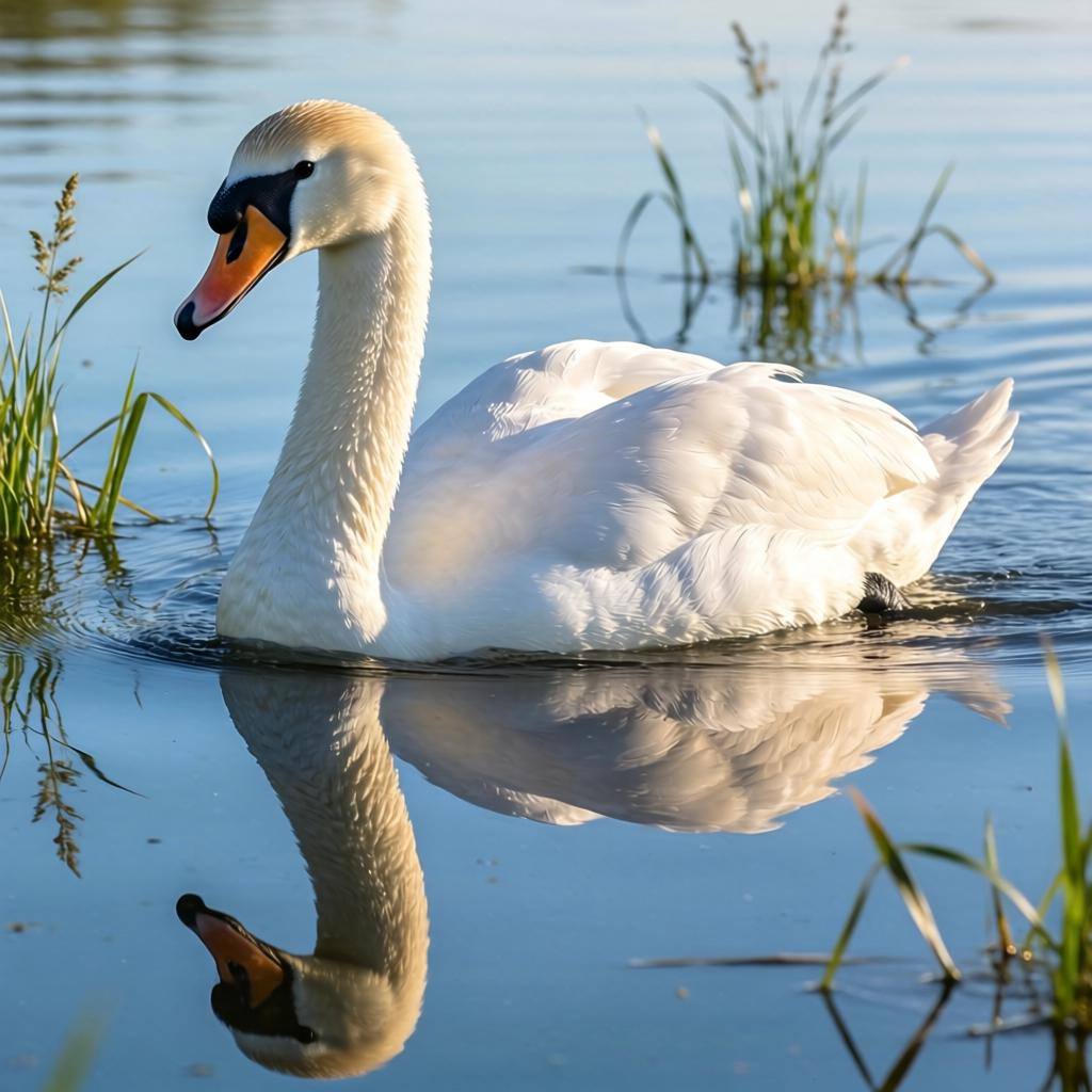 黄河湿地天鹅舞 黄河湿地天鹅舞